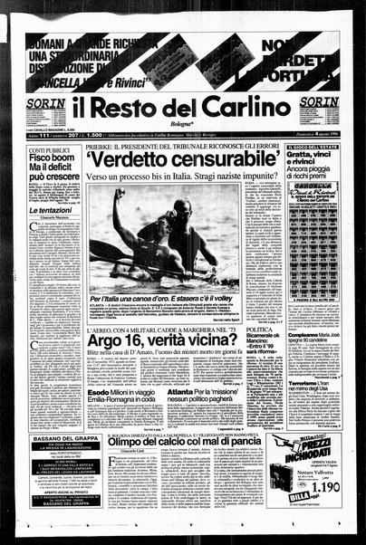 Il Resto del Carlino : giornale dell'Emilia